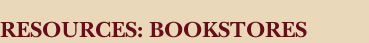 Restoration Resources: Recommended Bookstores