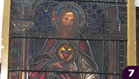 beautiful Sacred Heart stained glass