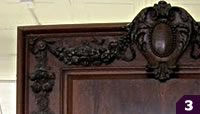 Carved mahogany