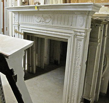 Architectural Antiques Wood Mantels, Old Wooden Fire Surrounds